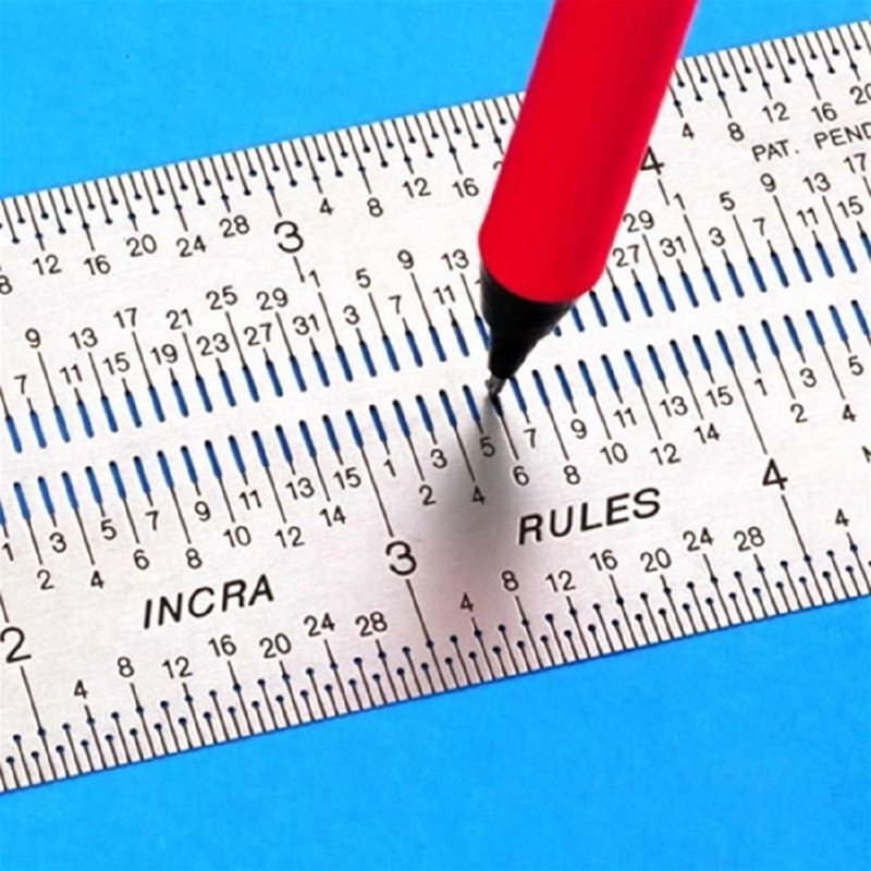 Incra 6In Precision Marking Ruler