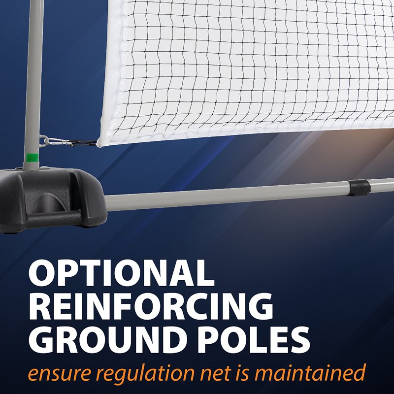 Lifetime 22ft Pro Pickleball Net Set with 4 Paddles and Balls - Outdoor Indoor