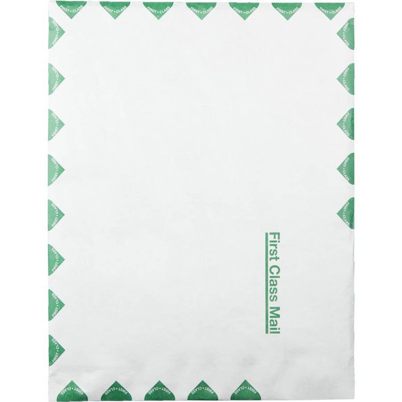 Tyvek USPS First Class Mailer Envelopes 10x13 White 100 Pack - Waterproof & Tear-Resistant