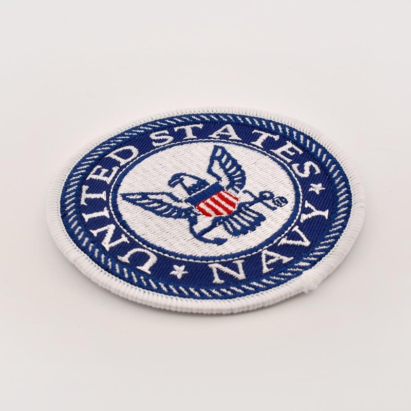 US Navy Embroidered Patch Pack – Velcro Military Morale Patches 5 Pack