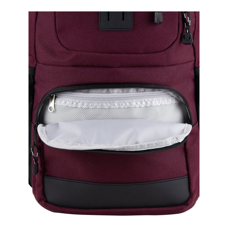 Unisex 19-Inch Core Backpack with Multiple Compartments and Hydration Pockets