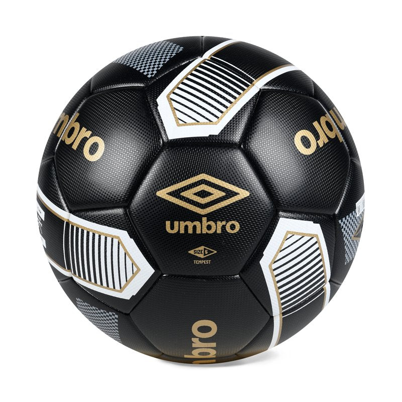 (2 Pack) Umbro Tempest Soccer Ball, Size 5, NFHS Certified
