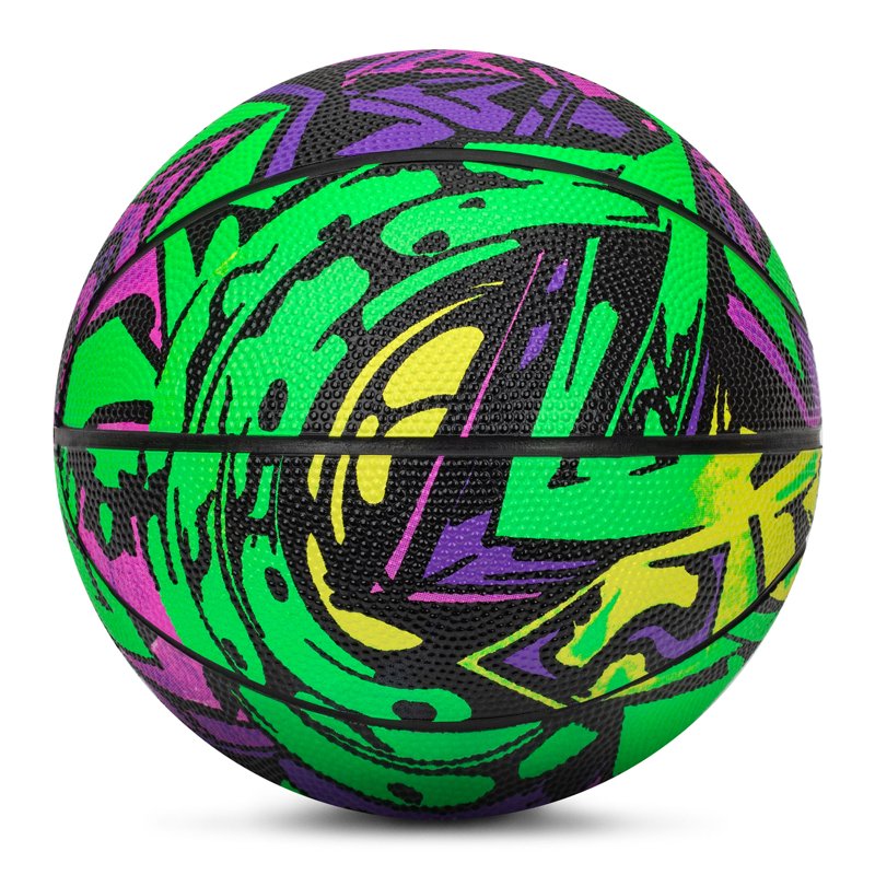 Mini Basketball Size 3 - Durable Rubber Indoor/Outdoor Play