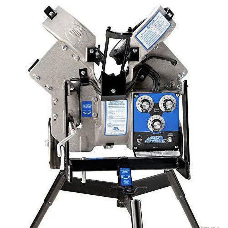 Baseball & Softball Pitching Machine with 3 Wheel Control - Sports Attack