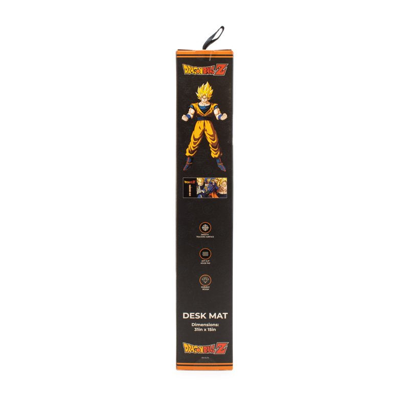 Dragon Ball Z Super Saiyan Desk Mat 31 x 15 Inches - Gaming & Office Surface