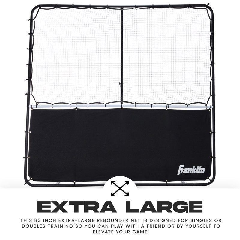 Portable Pickleball Rebounder Net - 83 Inch Practice & Training Equipment