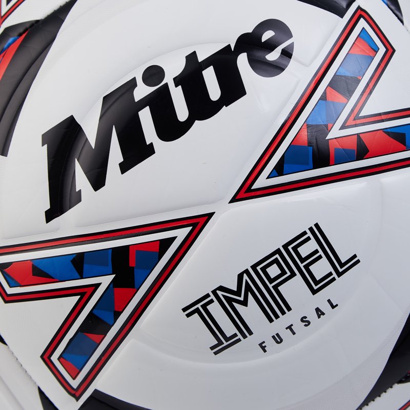 Mitre Impel Futsal Training Soccer Ball – 3 White/Blue Variation