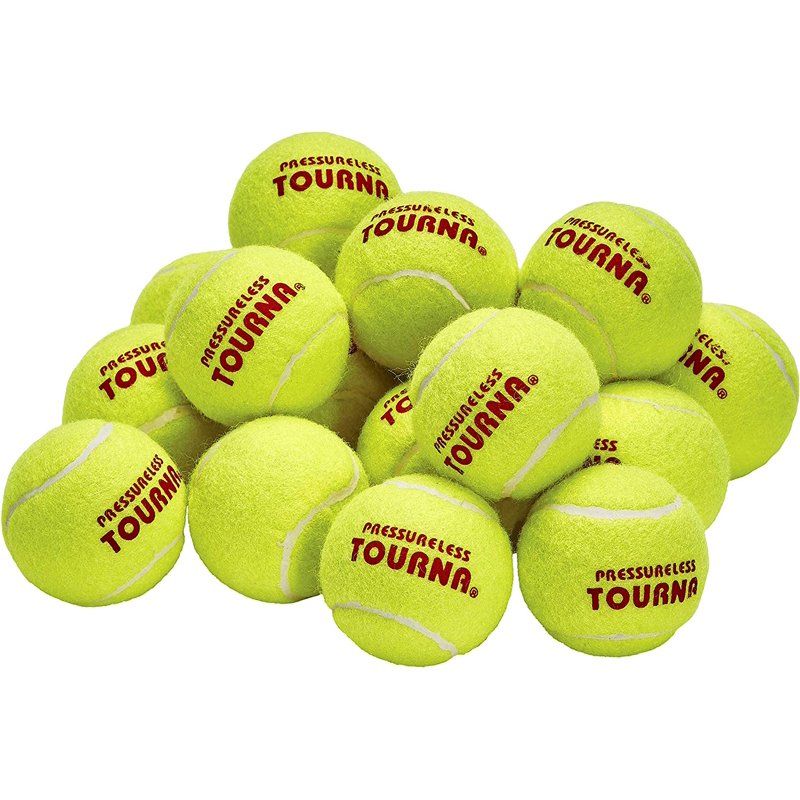Pressureless Tennis Balls with Vinyl Tote - 45 Yellow Practice & Training Set