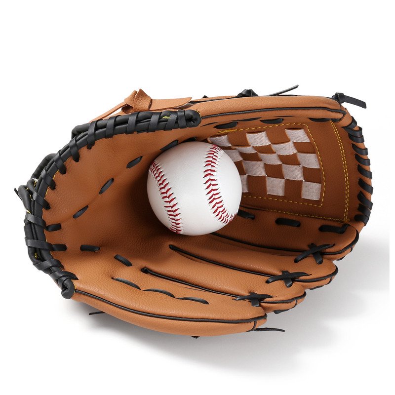 Youth Baseball Softball Glove 9.5 Inch Right Hand Throw Artificial Leather