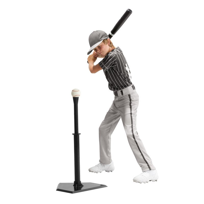Adjustable Baseball Batting Tee with Heavy-Duty Rubber Base - Practice Equipment