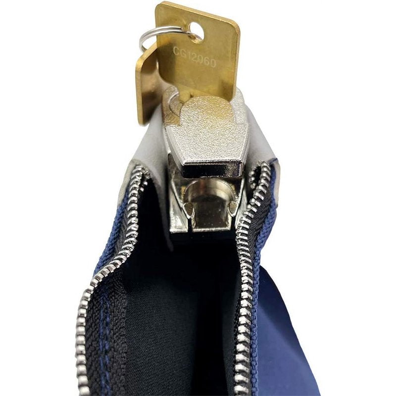 Heavy Duty 7-Pin Locking Deposit Bag for Cash & Valuables 11 Inch