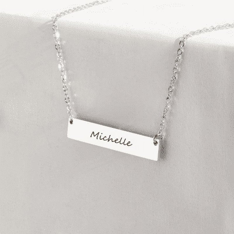 Personalized Name Necklace - Engraved Jewelry for Her, Custom Gift