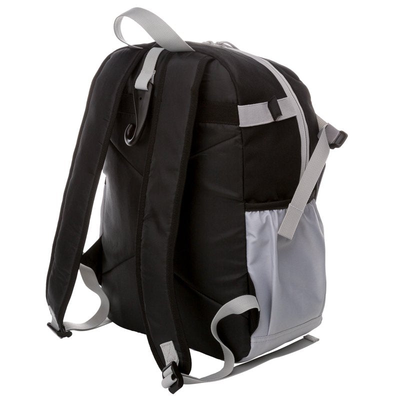 Youth Baseball Equipment Bag 21.5L with Helmet & Bat Pockets - Black