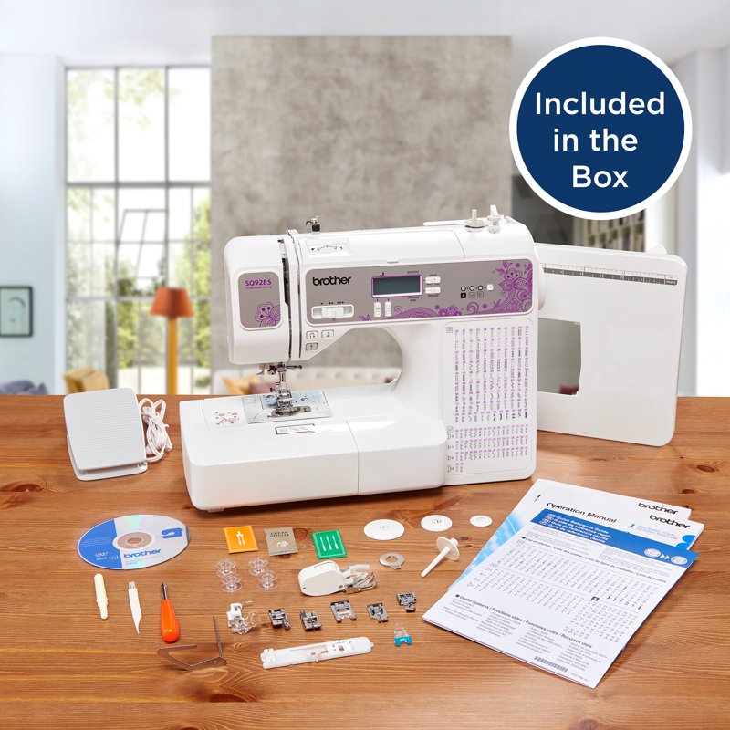 Computerized Sewing & Quilting Machine with Wide Table - 150 Stitches