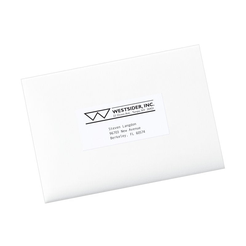 Avery Shipping Labels for Copiers 2x4-1/4 Inches Permanent Adhesive 1,000 Labels