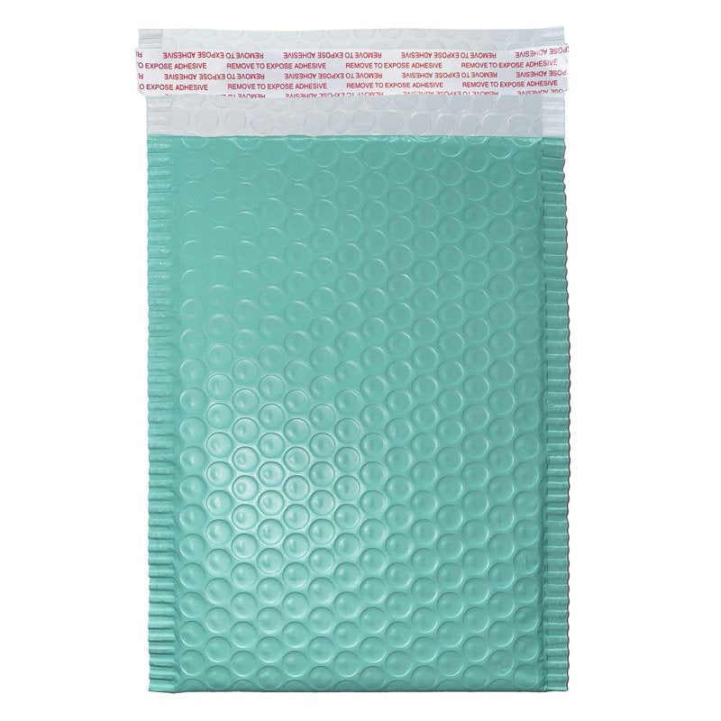 Self-Sealing Bubble Mailers 6x10 Blue Pack of 50 - Tear Resistant Shipping Envelopes