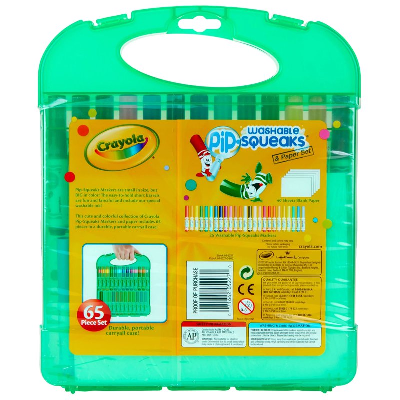 Washable Marker Set for Kids with Paper - Arts & Crafts Supplies, 25 Colors