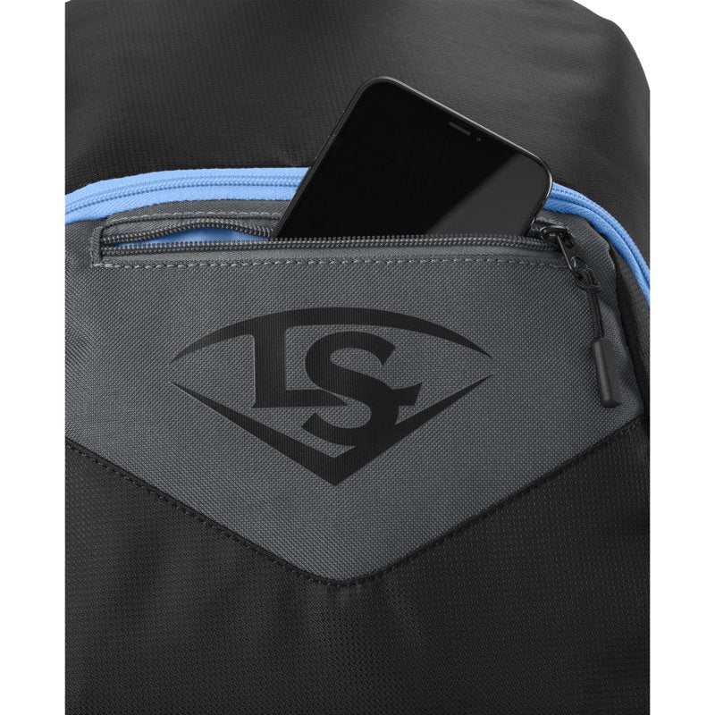 Baseball Softball Bat Bag Holds 2 Bats with Padded Shoulder Straps, Fence Hook