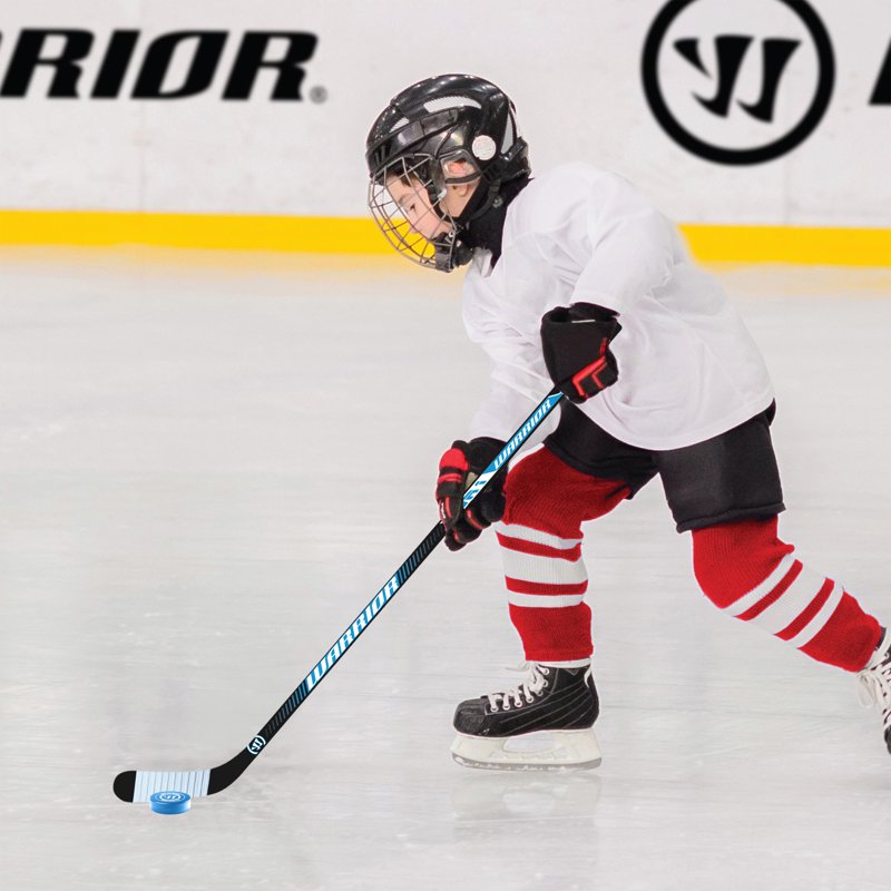 Youth Wood Street Hockey Stick - 50 Inches, Right-Hand Curve, Lightweight