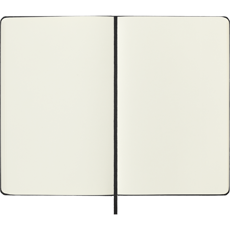 Large Sketchbook with Hard Cover and Premium Sketch Paper - Black