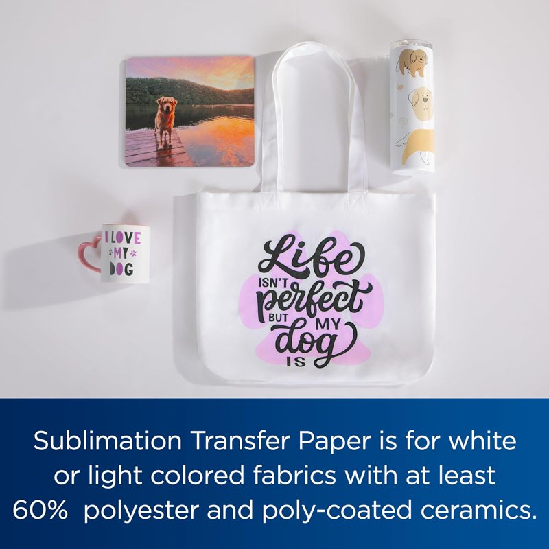 Brother Sublimation Printer with Wireless Connectivity and 100 Sheets Sublimation Paper