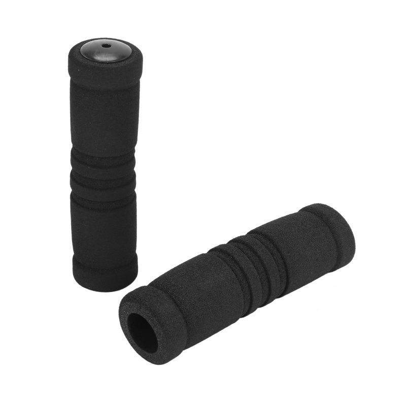 Bike Handlebar Grips 2 Pair Soft Sponge Anti-Skid Comfortable Vibration Damping