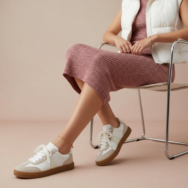 Women's Casual Sneakers with Memory Foam & Slip-Resistant Outsole - Cushionaire Balance