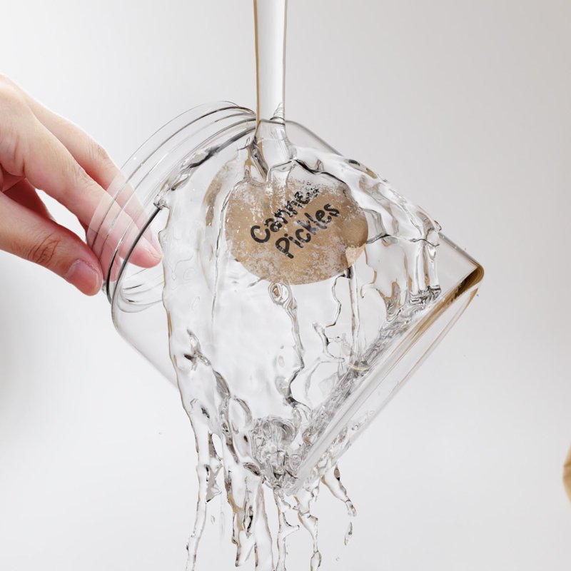 Dissolvable Canning Labels - 200 Kraft Paper Jar Labels - Water-Safe Adhesive