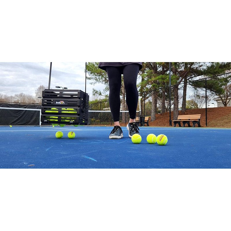 Pressureless Tennis Balls with Vinyl Tote - 45 Yellow Practice & Training Set