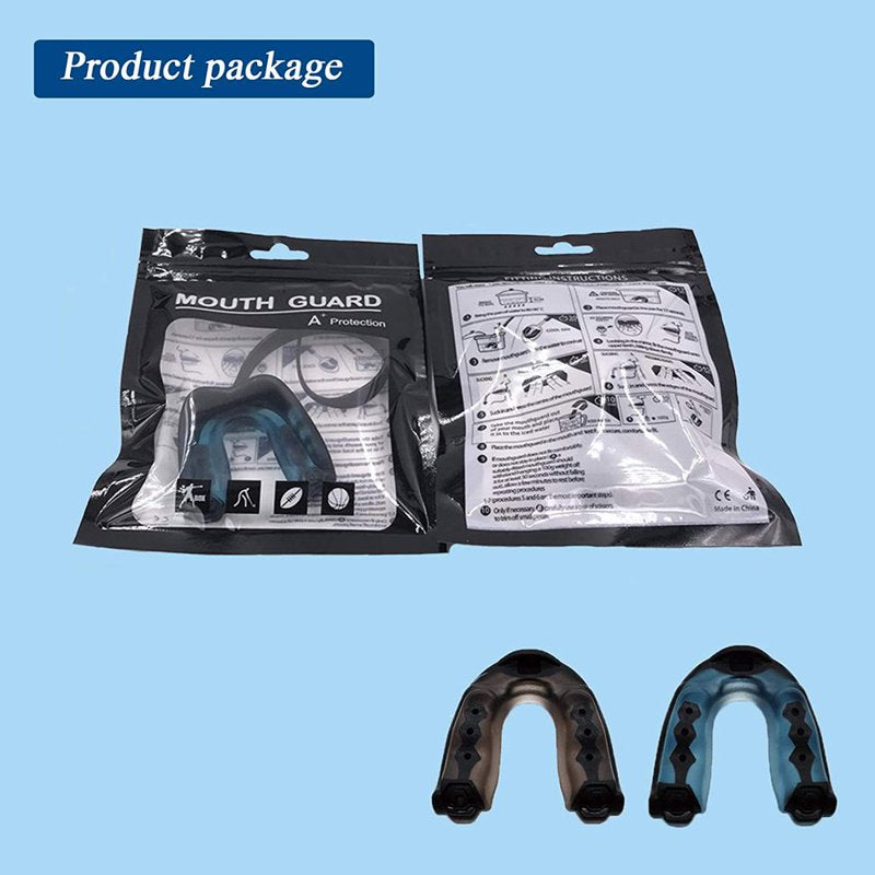 Moldable Sports Mouthguard for Braces - Football, Hockey, Basketball, & More, 2 Pieces