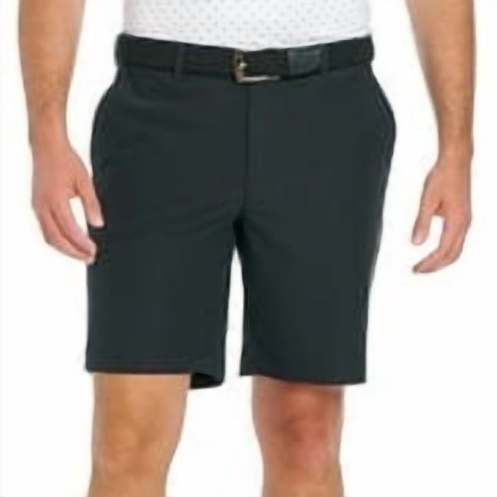 Men's Lightweight Stretch Flat Front Shorts - Breathable, 4-Way Stretch