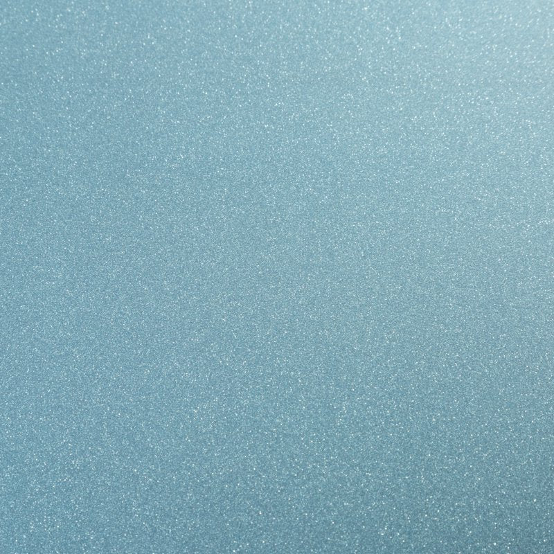 Permanent Shimmer Vinyl Roll - Light Blue 13 x 36 Inches for Cricut and Crafts