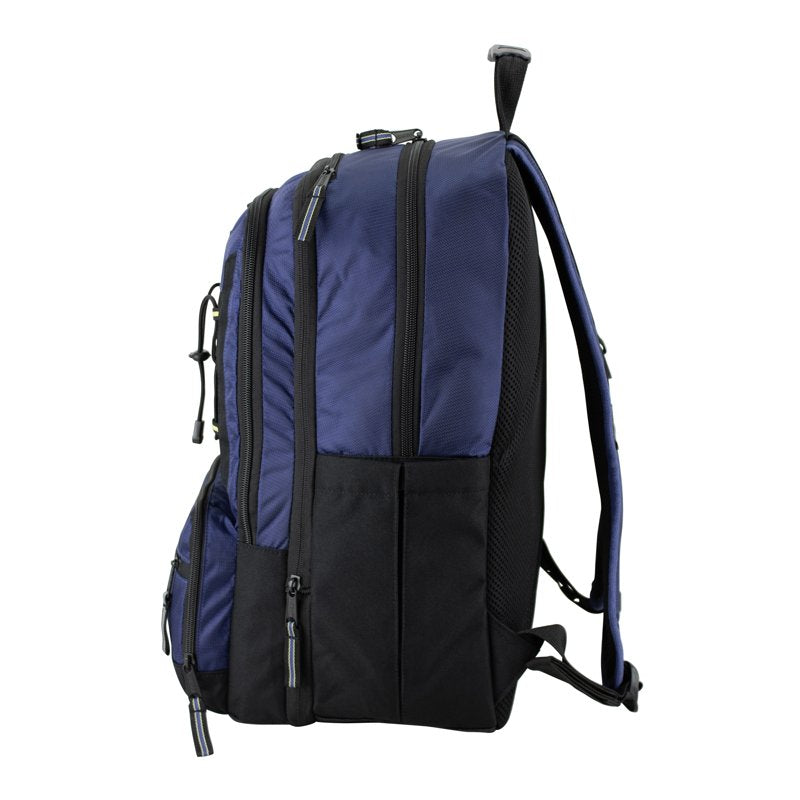 Expandable Recycled Material Backpack with Multiple Pockets & Hydration Side Pockets
