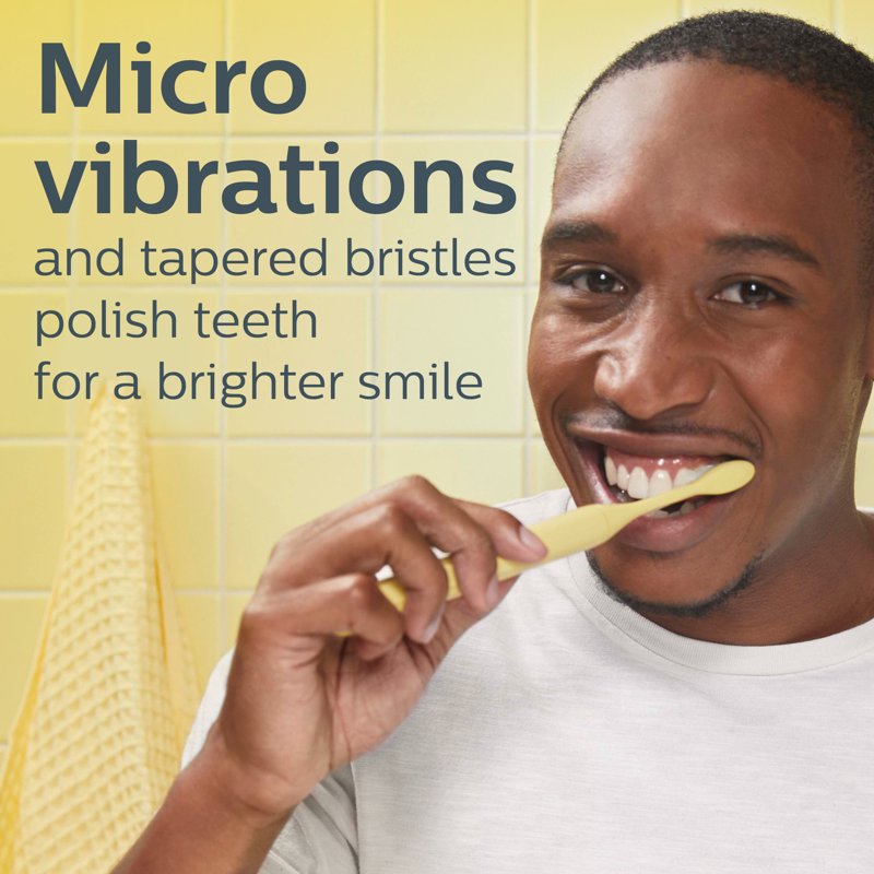 Electric Toothbrush Set with Travel Case and Brush Head - Multiple Colors