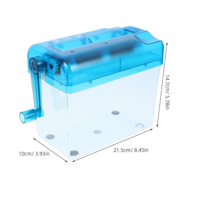 Handheld Paper Shredder for Home & Office Use, Compact Personal Document Security