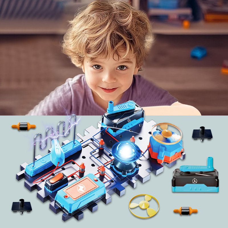 Educational STEM Science Kits for Kids Ages 8-12 - Electronics Exploration & Circuit Building