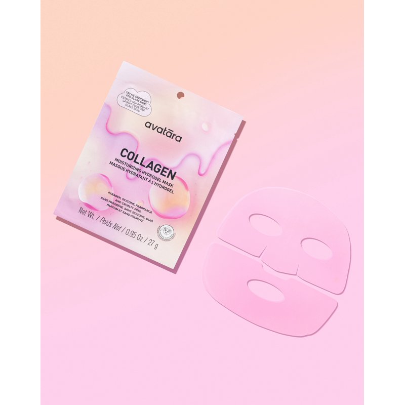 Vegan Collagen Hydrogel Face Mask for All Skin Types - Moisturizing & Nourishing