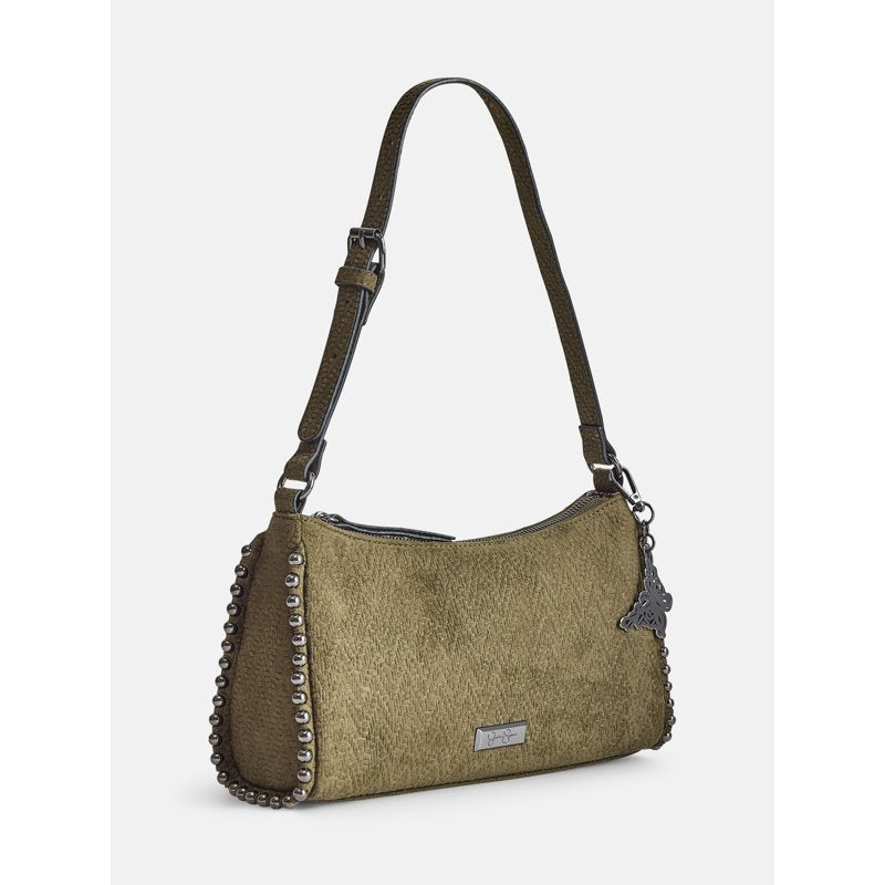 Women's Structured Shoulder Handbag with Adjustable Strap - Multiple Colors