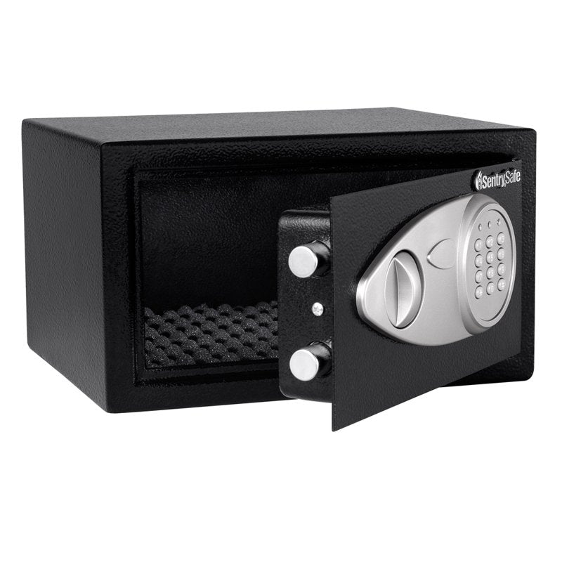 Security Safe with Digital Keypad Lock 0.41 Cu Ft Black Gun Safe