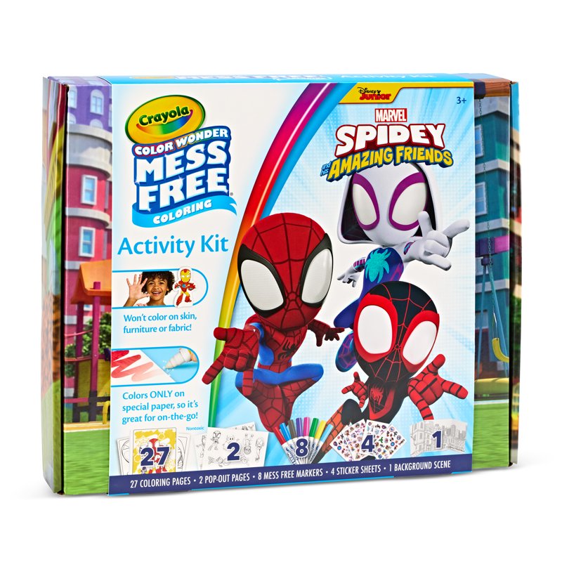 Spiderman Color Wonder Mess-Free Coloring Set for Kids & Toddlers