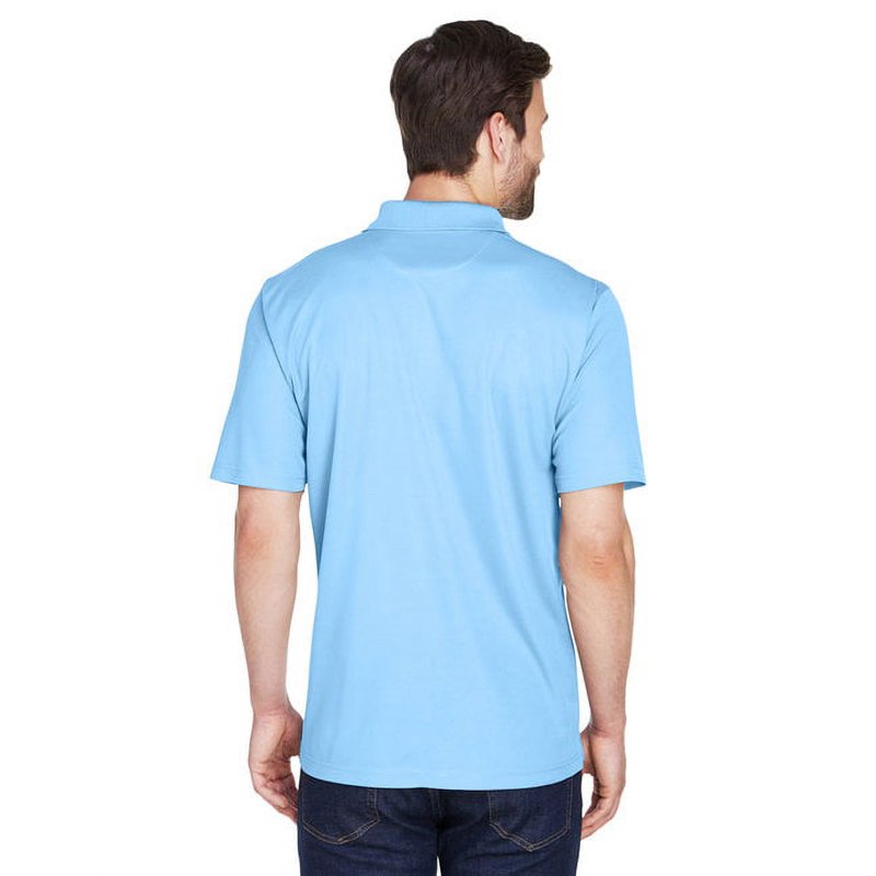 Men's Moisture-Wicking Mesh Polo Shirt with UV Protection - Multiple Sizes & Colors