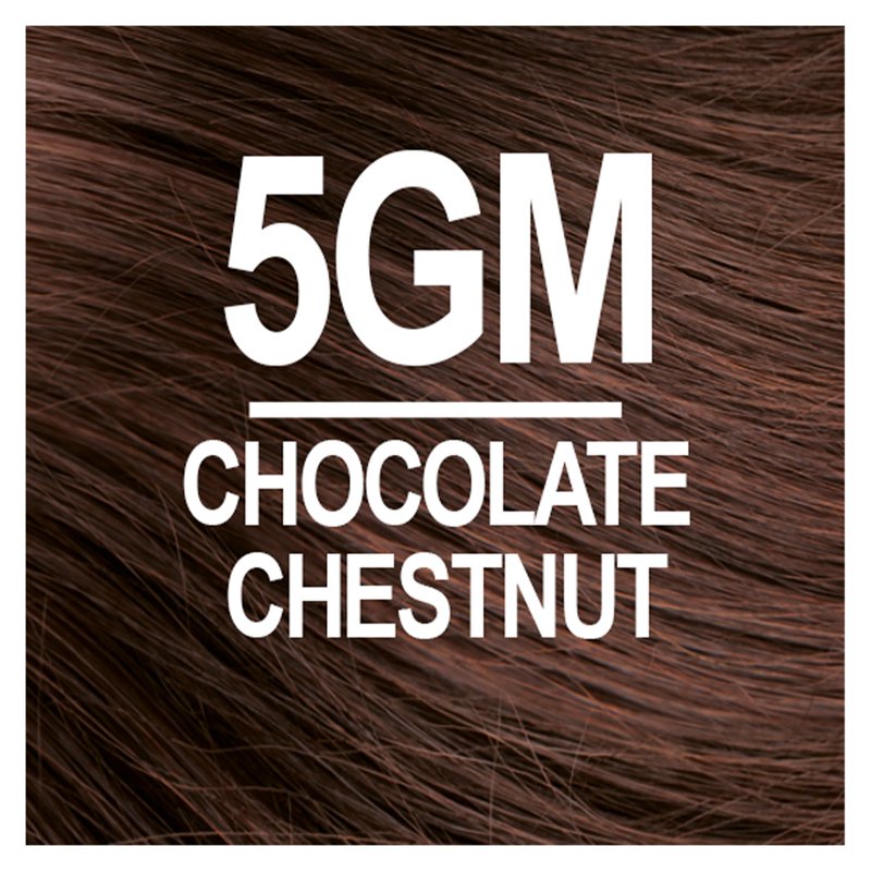 Natural Permanent Hair Color - Chocolat Chestnut Shade, Vegan & Ammonia-Free