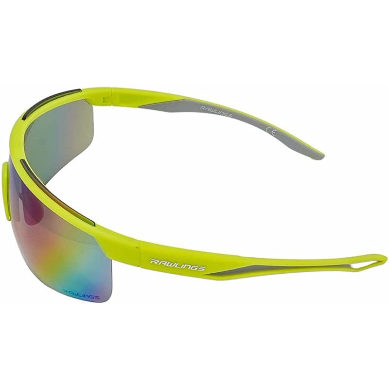 Adult Baseball Sunglasses Yellow - Impact-Resistant Sport Eyewear