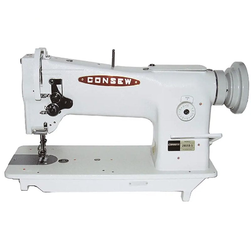 Industrial Sewing Machine with Chair Bundle for Heavy-Duty Fabric & Leather