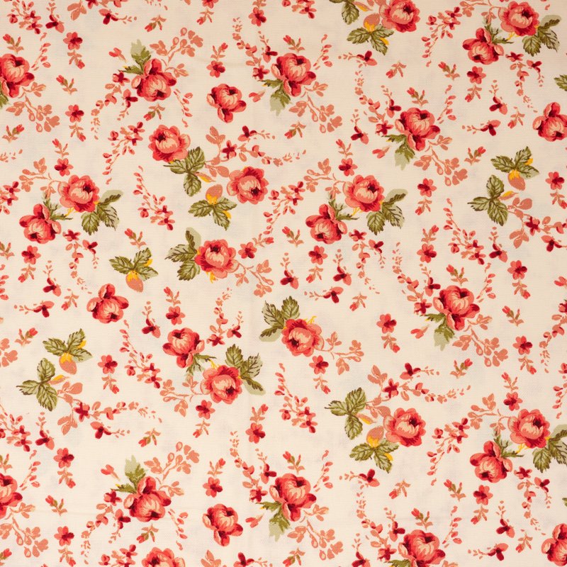 Vintage Blue Cotton Fabric for Quilting & Sewing - 2 Yards, 45" Wide