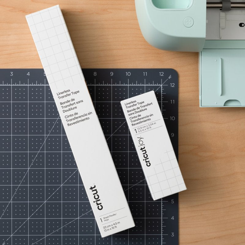 Linerless Transfer Tape for Vinyl Projects - Transparent, 75 ft Roll