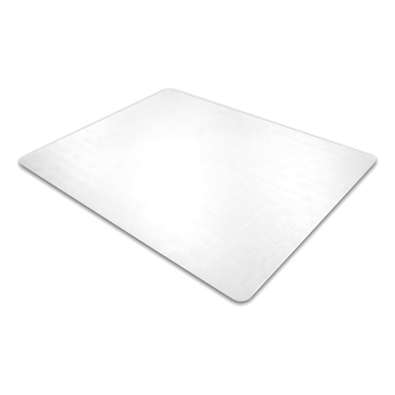 Floortex 36" x 48" Enhanced Polymer Chair Mat for Desks & Carpets - Clear