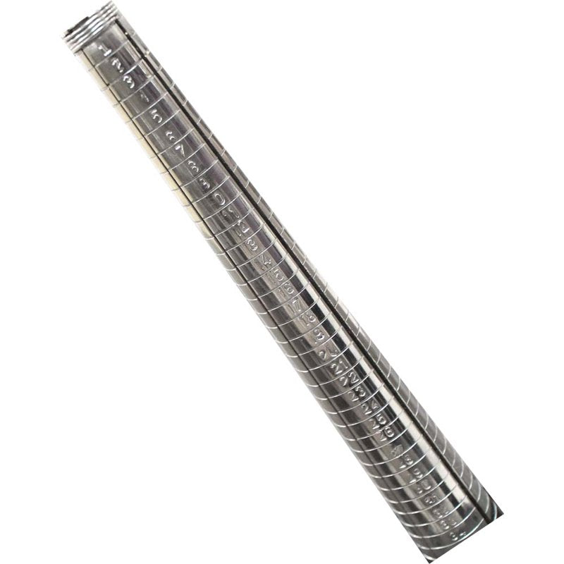 Jewelry Ring Expander and Reducer Tool - 16.5 Inch Dual-Function Ring Resizer