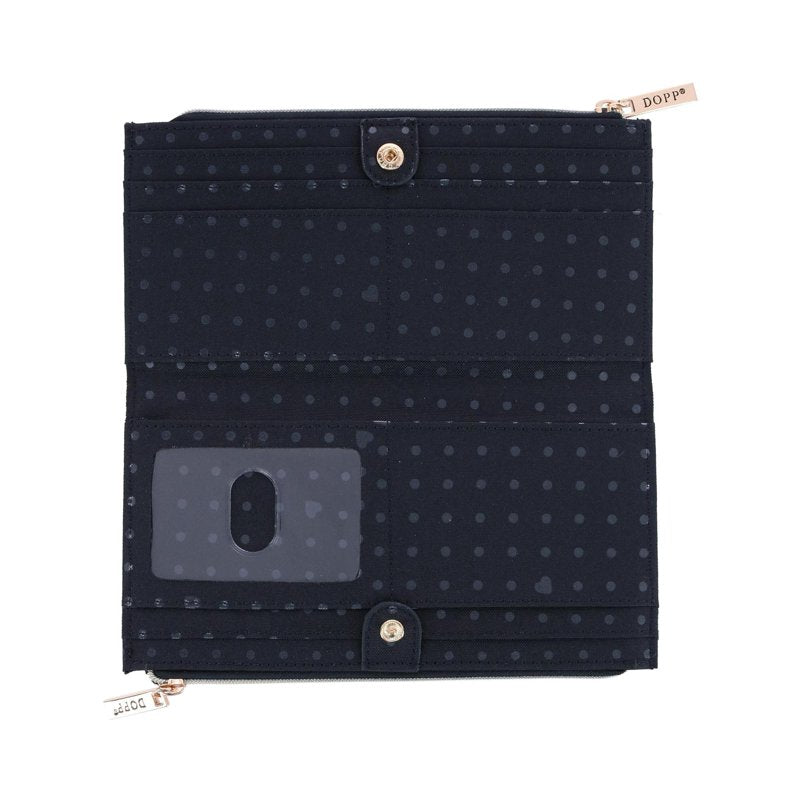 Leather Cosmopolitan Wallet for Women with Multiple Card Slots and Secured Pockets