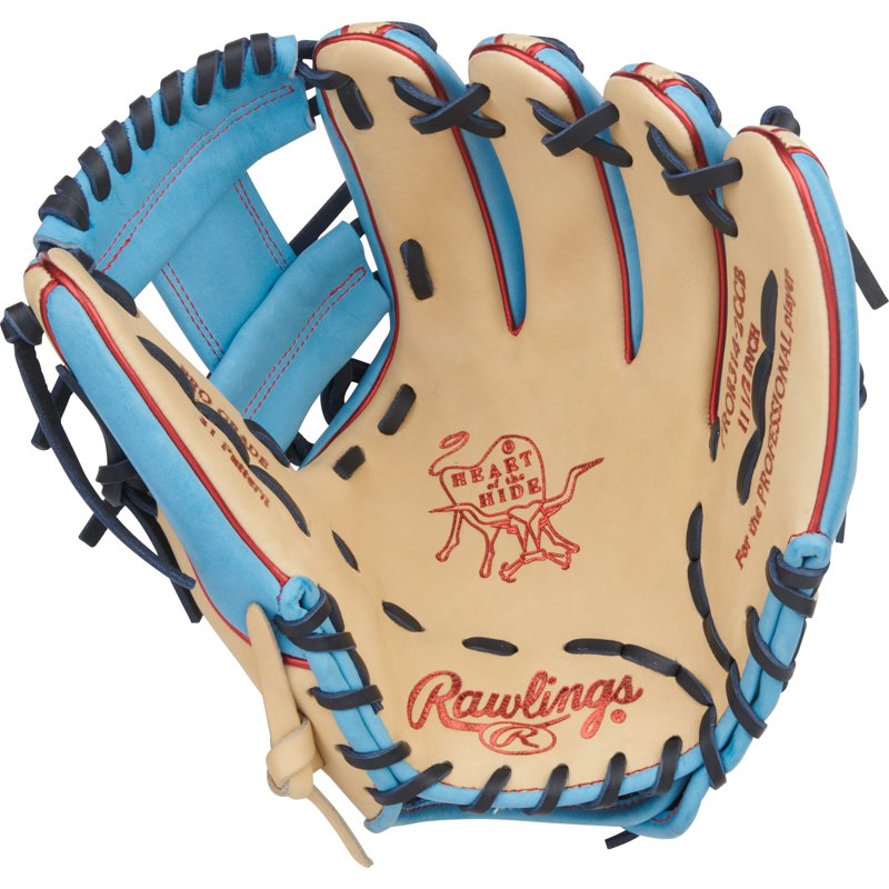 Rawlings Heart of the Hide Infield Baseball Glove 11.5 Inch - Pro I Web, Multiple Colors